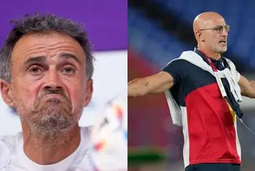 El nuevo entrenador del seleccionado español paró a su primer equipo.