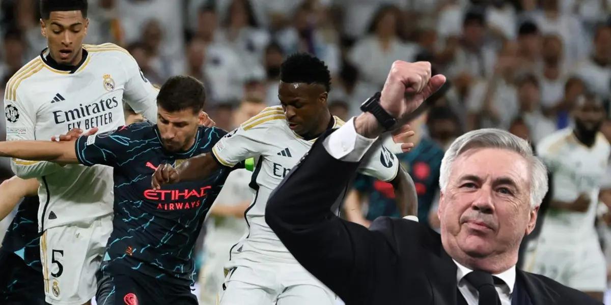 El nuevo mimado de Ancelotti en el Madrid, no lo sacó aunque jugó mal ante el City