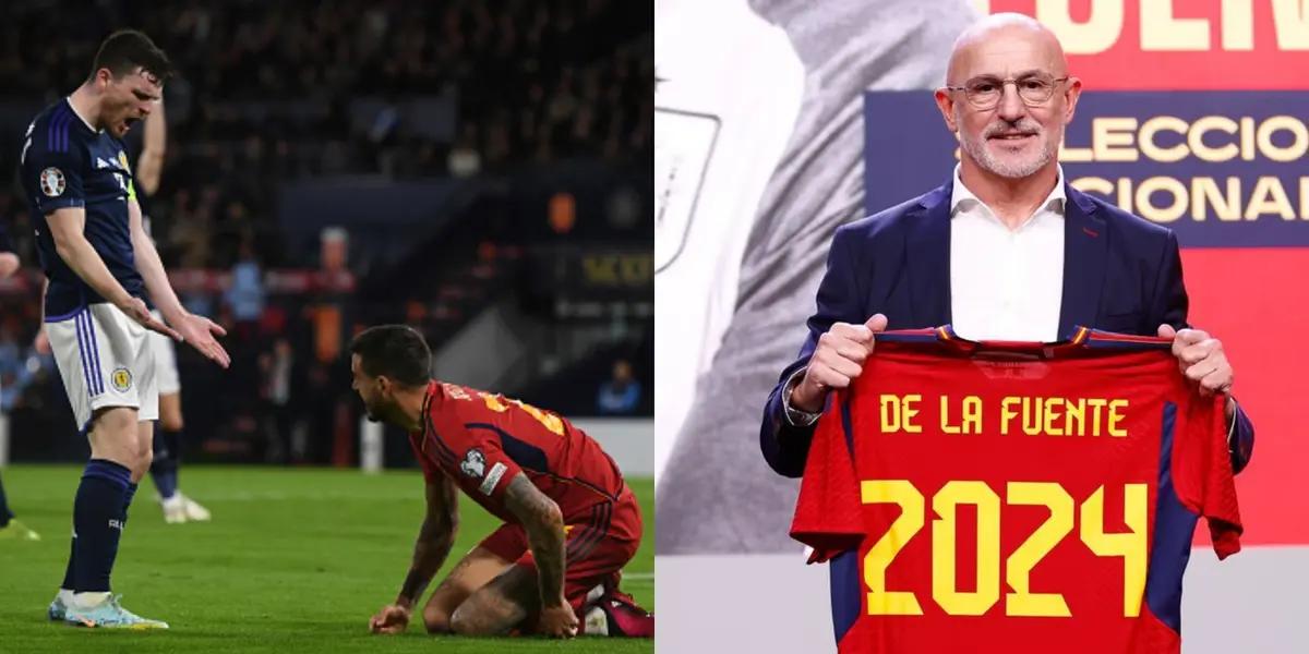 El nuevo seleccionador no tuvo un deseoso arranque con La Roja.