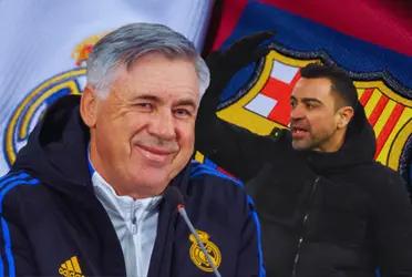 El palito de Carlo Ancelotti a Barcelona previo al clásico.