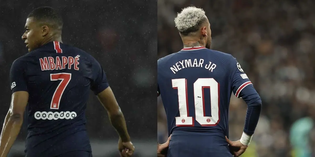 El Paris Saint-Germain se desquitaría de la propotencia de Mbappé promocionando más las camisetas de Messi y Neymar.