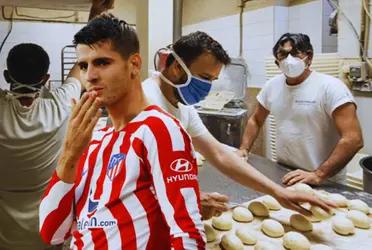 El peculiar empleo de Morata mientras espera a que lo fichen.