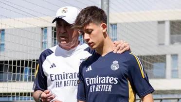 El pedido especial de Ancelotti a Guler, que es crack pero no juega en el Madrid