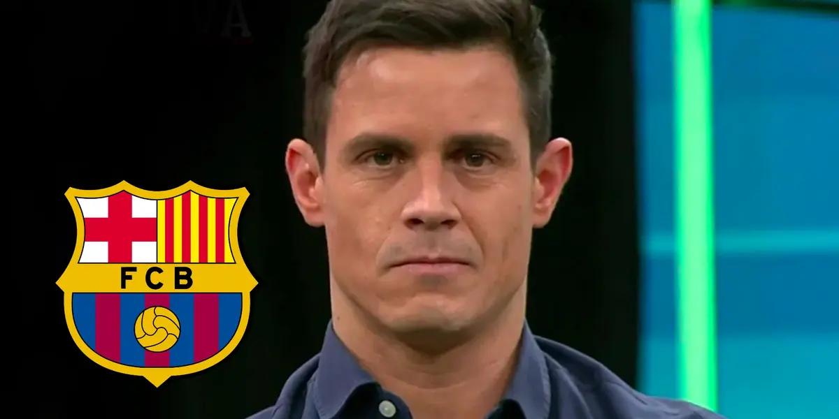 El periodista del Chiringuito de Jugones ha dejado clara su postura con el arbitraje español y el club blaugrana