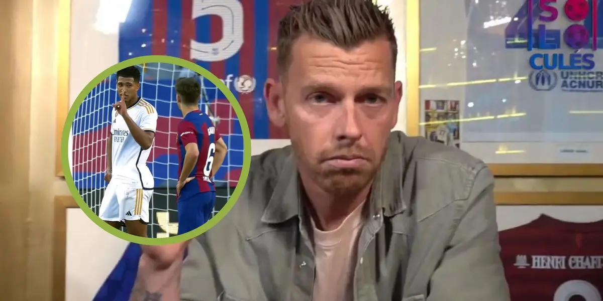 El periodista fanático del FC Barcelona prefiere quedarse con los jugadores culés.