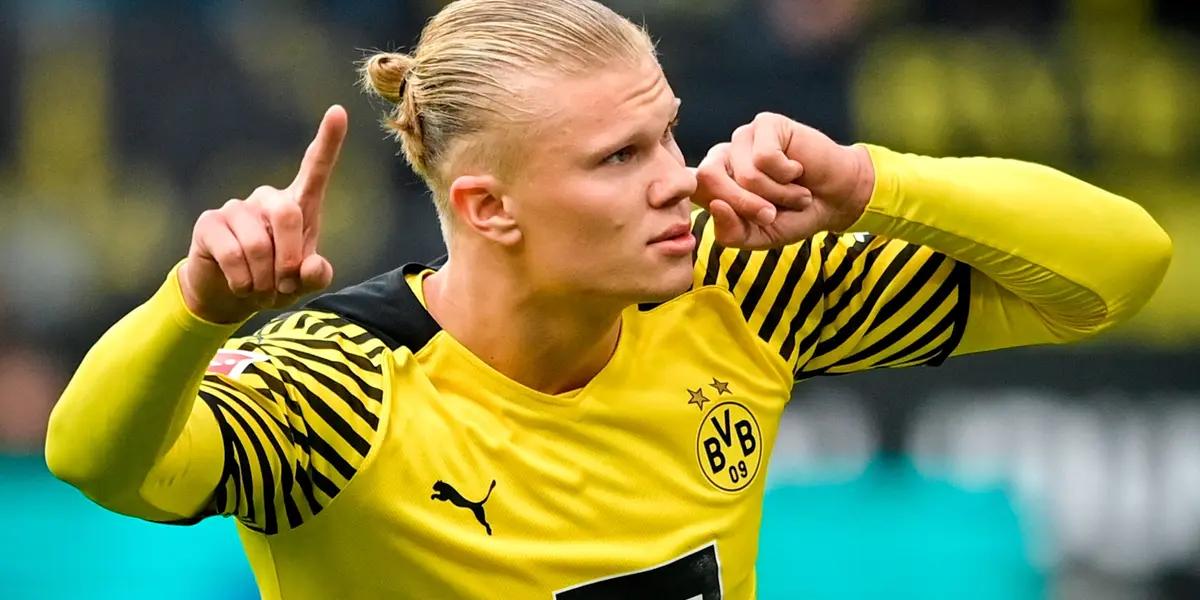 El periodista Gianluca di Marzio aseguró que Haaland le comunicó a su representante que quiere jugar en la Casa Blanca y que si esa opción no funciona, hable con el equipo culé.