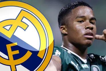 El periodista número 1 en mercado de pases informa que el Merengue está a punto de cerrar a la joya del Palmeiras.