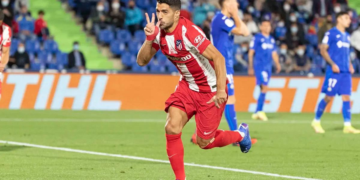El pistolero uruguayo acaba de darle la victoria al equipo colchonero frente al Getafe con doblete, con estos goles ya superó las espectativas que tenían sobre él y le está haciendo valer al Atlético Madrid cada centavo que pusieron en su ficha.