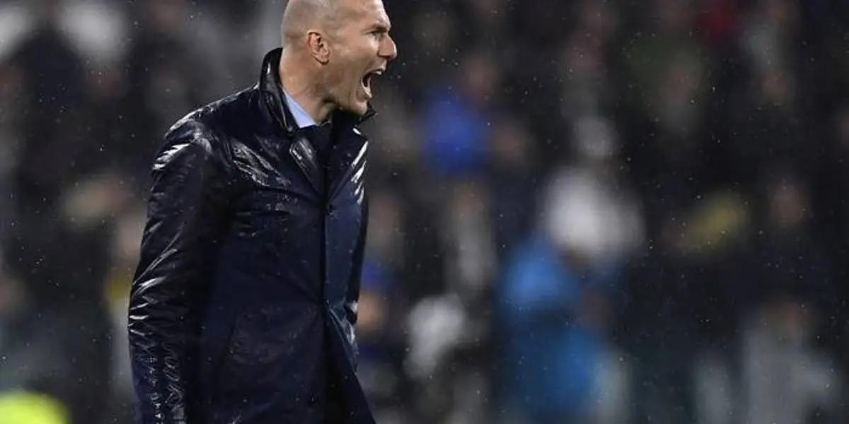 El plantel del equipo Merengue no dejó pasar la inoportuna reacción del español al final del primer tiempo.