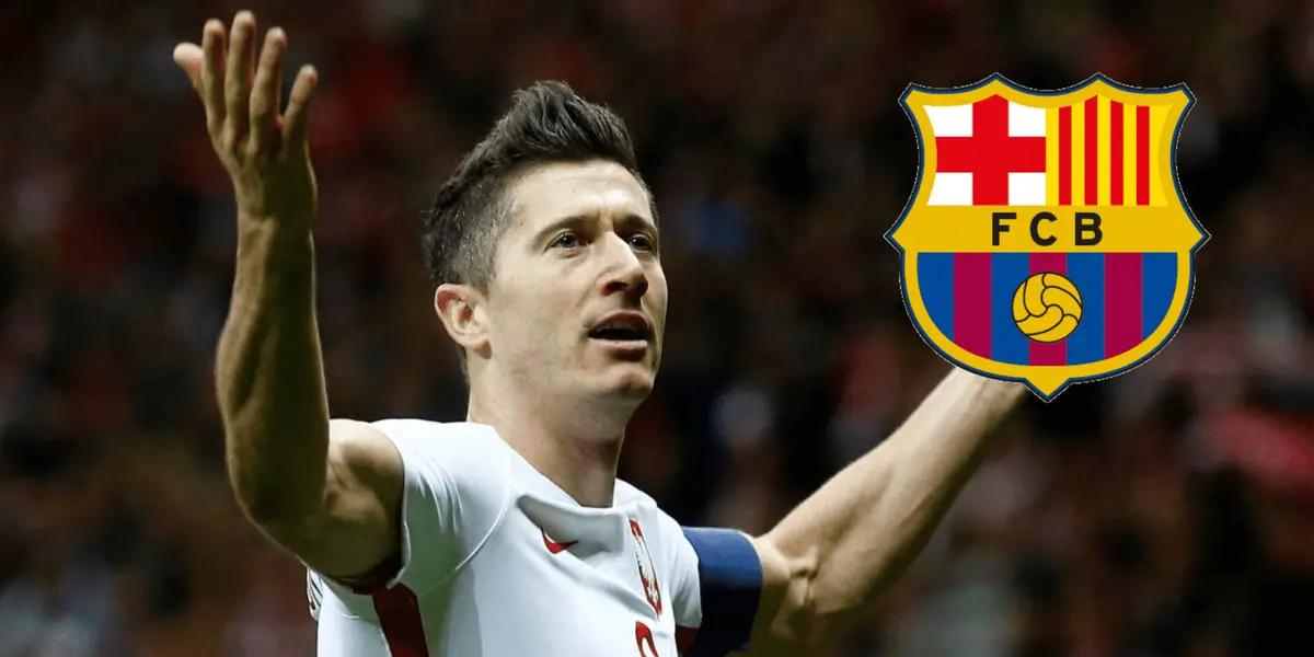 El polaco está siendo tentado desde Francia y su agente traicionaría al conjunto culé