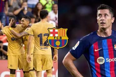 El polaco no tuvo su mejor presentación con la camiseta culé, aunque sus compañeros tampoco lo ayudaron.