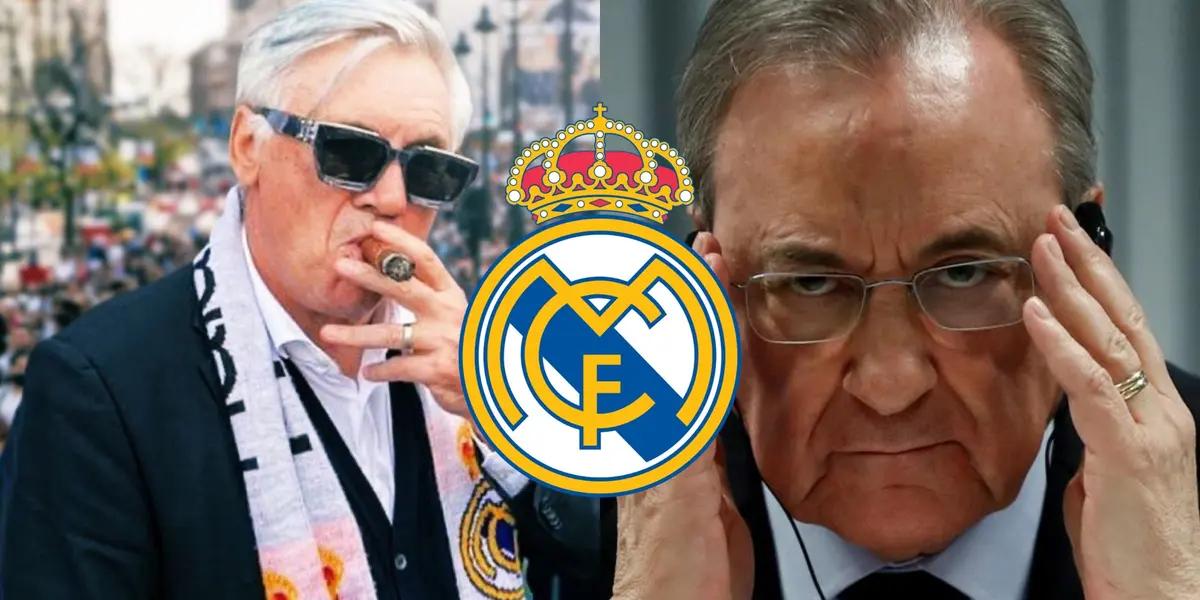 El polémico accionar de Carlo Ancelotti con Real Madrid
