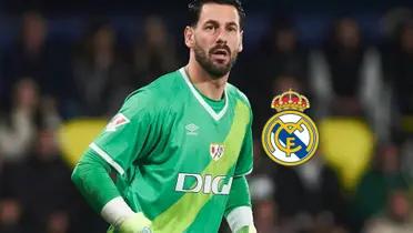 El portero argentino del Rayo se puso a regatear jugadores madridistas en su córner