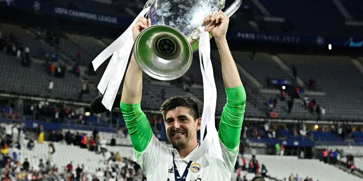 El portero belga no oculta su amor por el Merengue y menosprecia su paso por el Atlético Madrid.