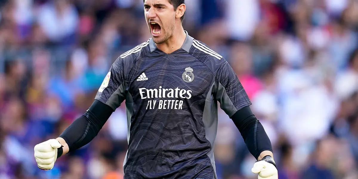 El portero belga sigue siendo indispensable con sus atajadas para el Merengue y deja en claro que aun es el mejor de todos.