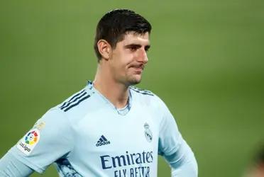 El portero belga sufrió una dura lesión en la práctica de este jueves.