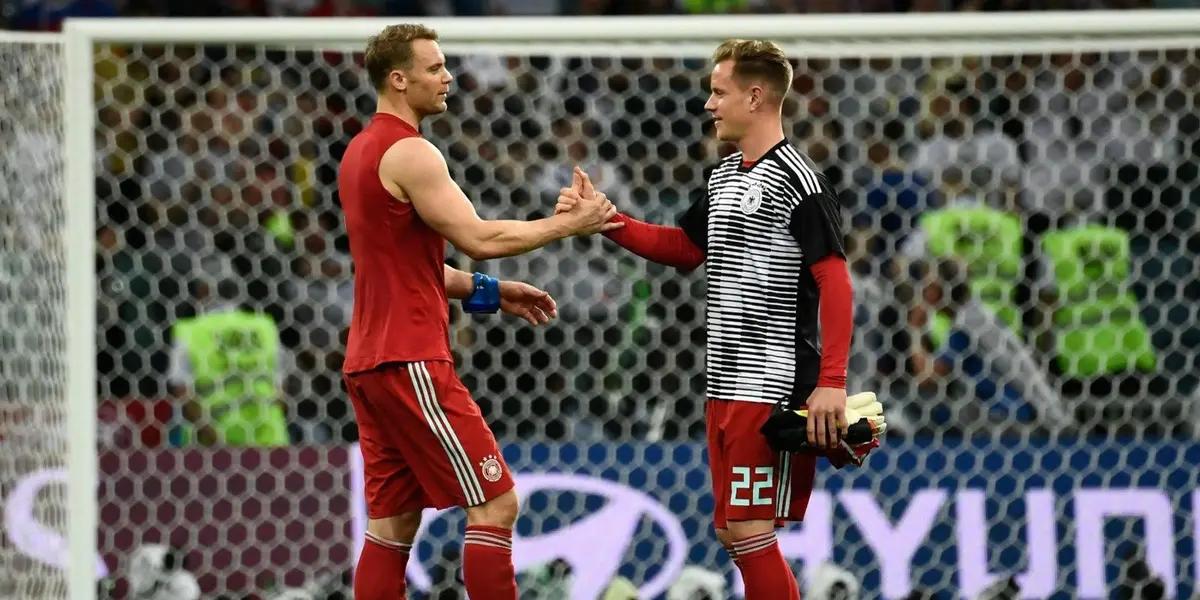 El portero del FC Barcelona aclaró los rumores sobre su compatriota, aunque demostró su enojo con otro referente