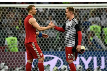 Ter Stegen intentó ser amistoso con Neuer pero una figura alemana lo hizo estallar