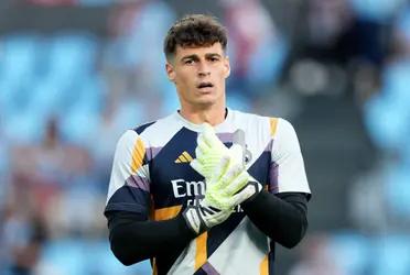 El portero español había recibido un gol por parte del local, pero de esta manera el VAR determinó que no debía ser válido.