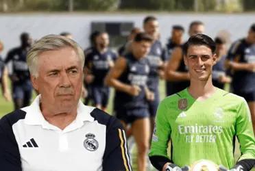 El portero español que llegó a préstamo desde el Chelsea tendría su fecha definida para hacer su estreno con el Madrid.