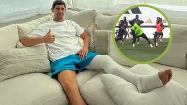 El portero estuvo fuera de las canchas durante nueve meses.