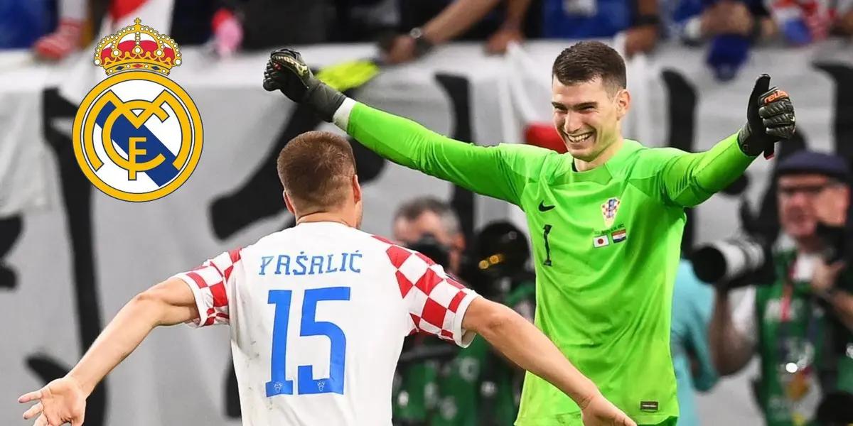 El portero de la selección de Croacia ha sorprendido al cuadro madridista y su presidente ya busca su ficha.