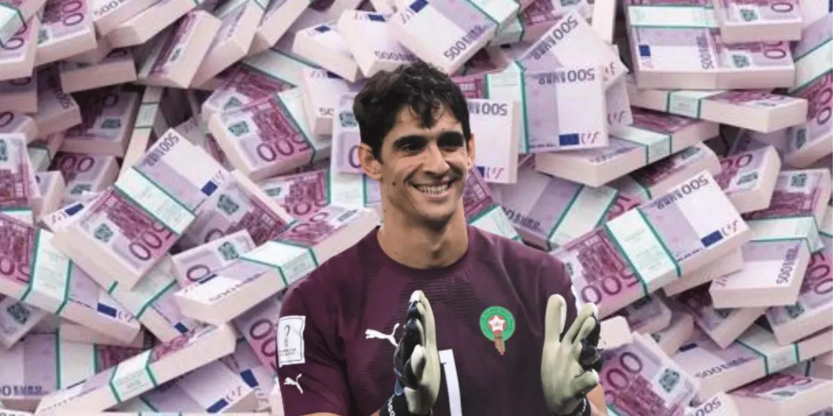 El portero marroquí aparece en la órbita del equipo merengue.