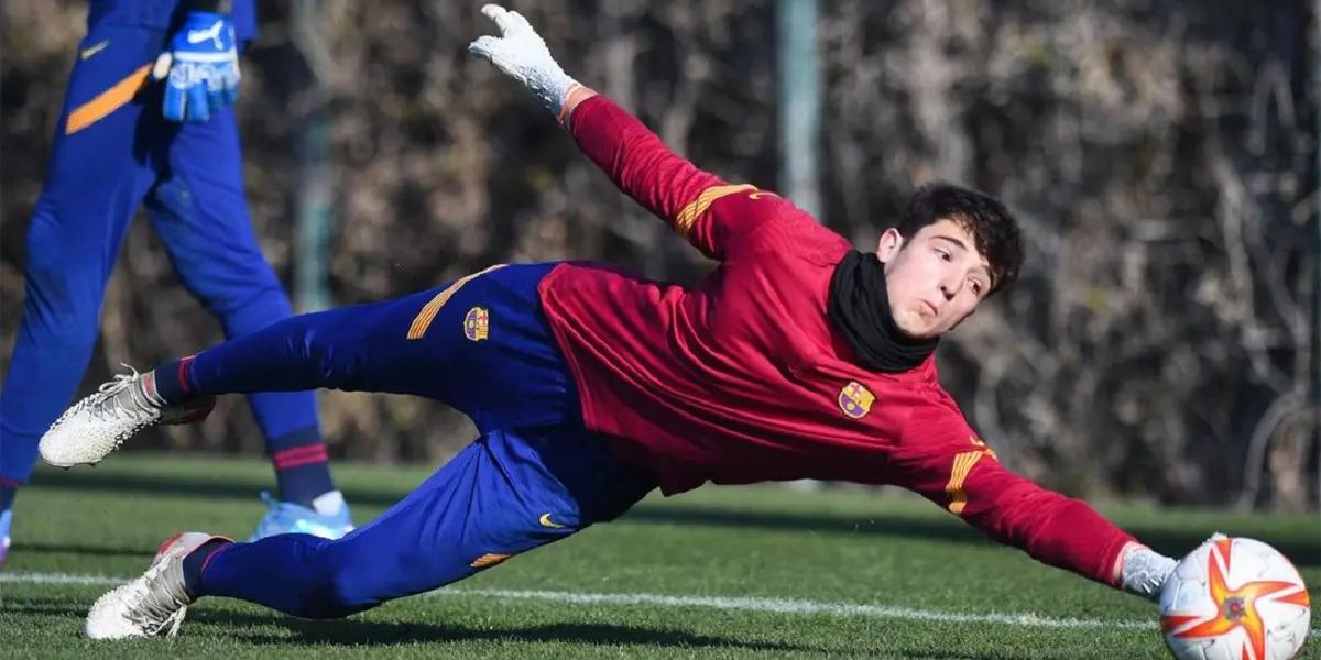 El portero, de tan solo 17 años, fue inscripto por el Barcelona para la UEFA Europa League. Es una de las sorpresas que ha presentado Xavi Hernández Te presentamos a la gran novedad de la lista culé.