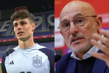 El portero volvió a ver acción con la camiseta del seleccionado español.