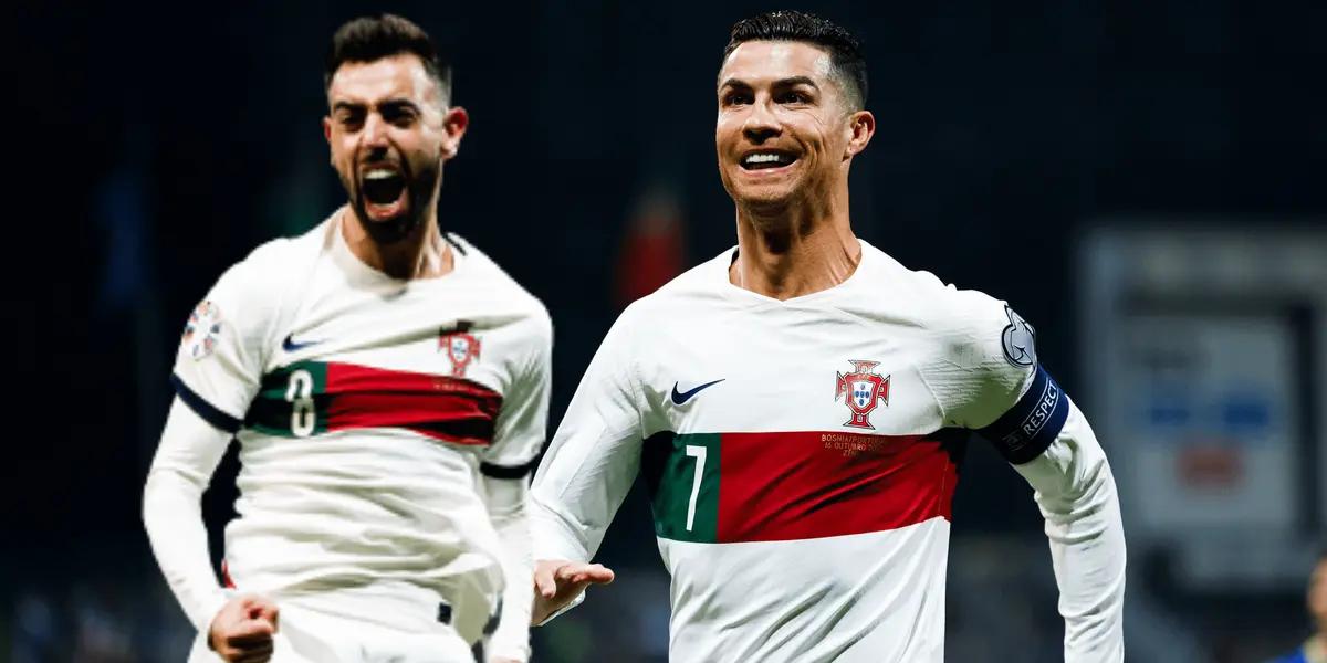 El portugués fue clave en la nueva marca que inscribió en la historia su selección