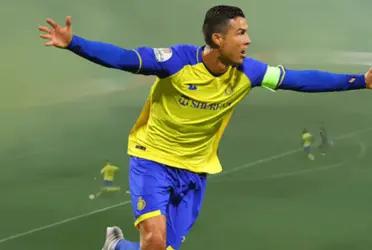 El portugués ha hecho un gol por demás extraño en Arabia Saudí