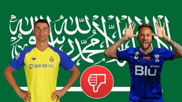 El portugués y el brasilero terminaron aceptando la propuesta de los árabes, pero hubo una estrella que optó por rechazar los millones