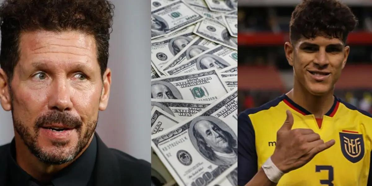 El presente del ecuatoriano es realmente superarlivo, y tal es así que el cuadro colchonero se ha fijado en él de cara a la próxima temporada.