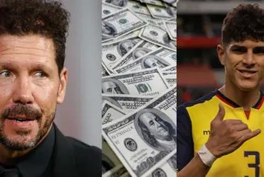 El presente del ecuatoriano es realmente superarlivo, y tal es así que el cuadro colchonero se ha fijado en él de cara a la próxima temporada.