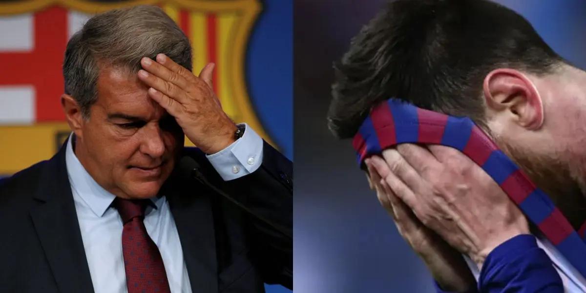El presidente blaugrana recibió varias críticas por la operación que tuvo con un jugador.