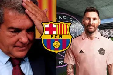 El presidente blaugrana salió a hablar después de las negociaciones fallidas.