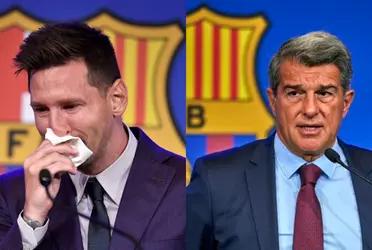 El presidente blaugrana se refirió a la vuelta del astro argentino al Barça