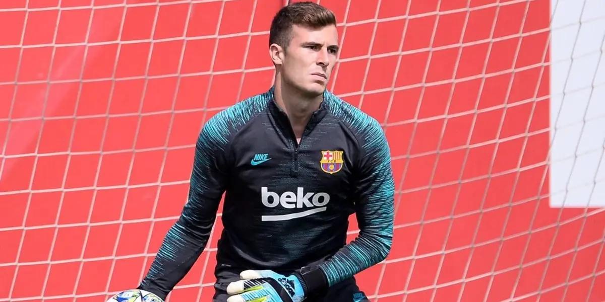 El presidente culé cree que el portero es la gran promesa del club después de Ter Stegen y le renovó por 3 temporadas.