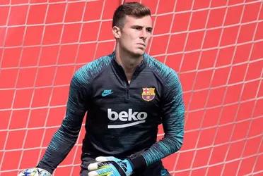 El presidente culé cree que el portero es la gran promesa del club después de Ter Stegen y le renovó por 3 temporadas.