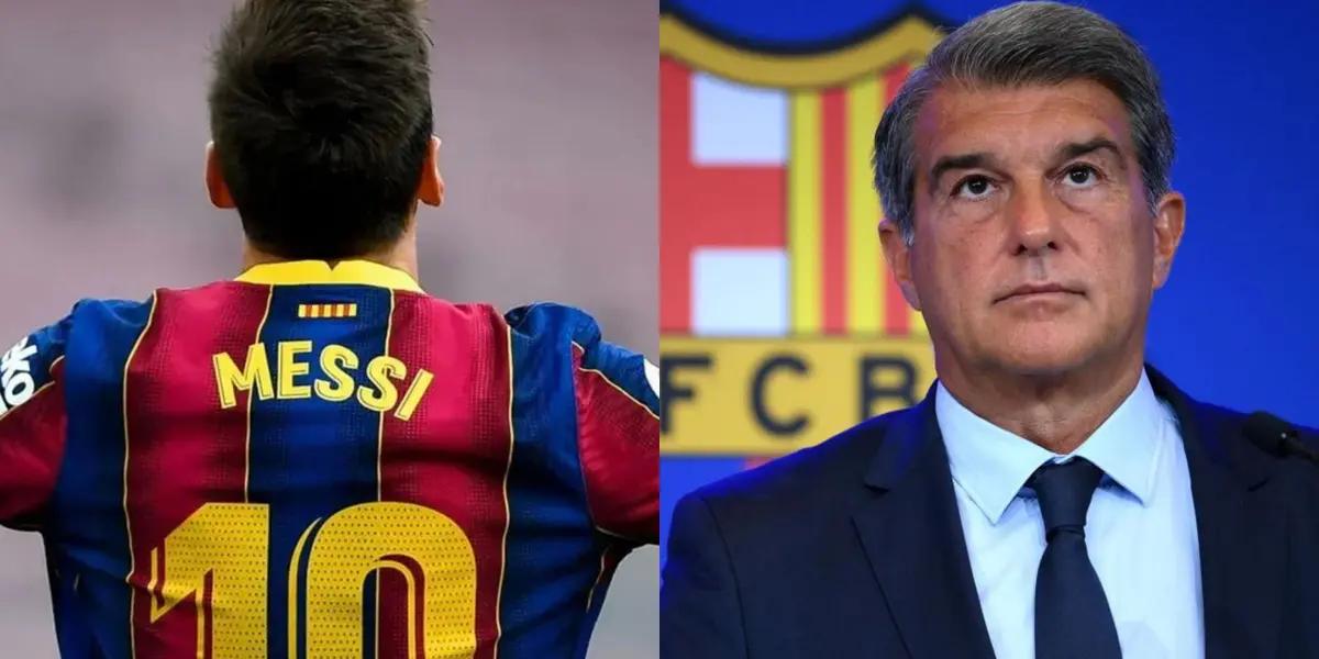 El presidente culé está expectante a lo que pueda suceder con el argentino.