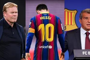 El presidente culé fue el encargado de sustituir a Koeman por Xavi.