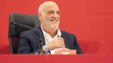 El presidente de La Liga ha expresado su opinión a través de un tweet sobre la inscripción de Dani Olmo gracias a la cautelar del CSD