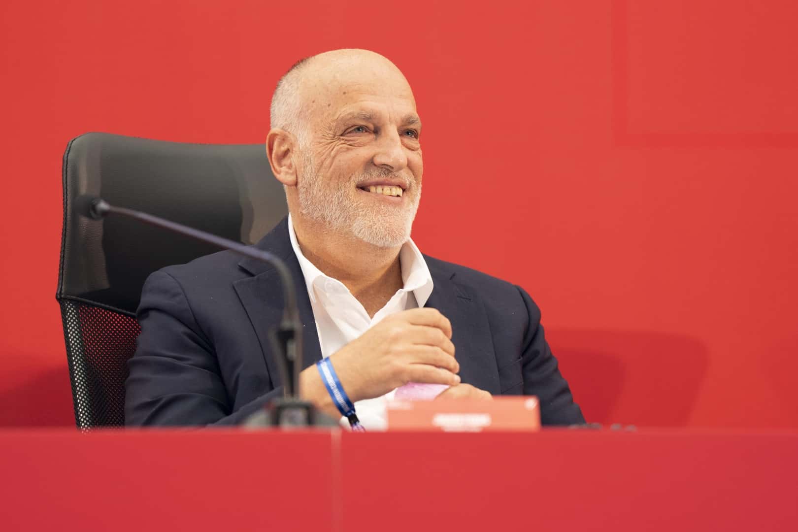 El presidente de La Liga ha expresado su opinión a través de un tweet sobre la inscripción de Dani Olmo gracias a la cautelar del CSD