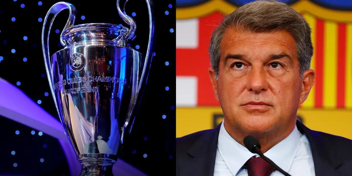 El presidente del Barcelona confirmó que está en busca de tres jugadores para reforzar su plantilla de cara a la próxima temporada.