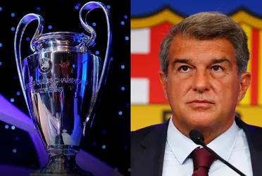 El presidente del Barcelona confirmó que está en busca de tres jugadores para reforzar su plantilla de cara a la próxima temporada.