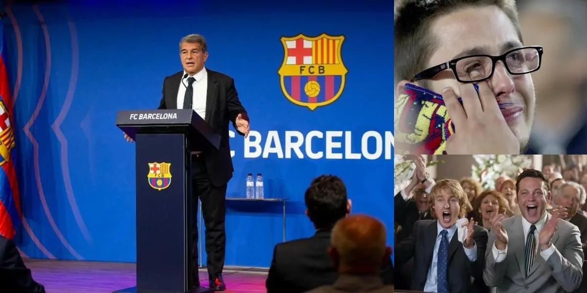 El presidente del Barcelona habló sobre la leyenda del equipo azulgrana.