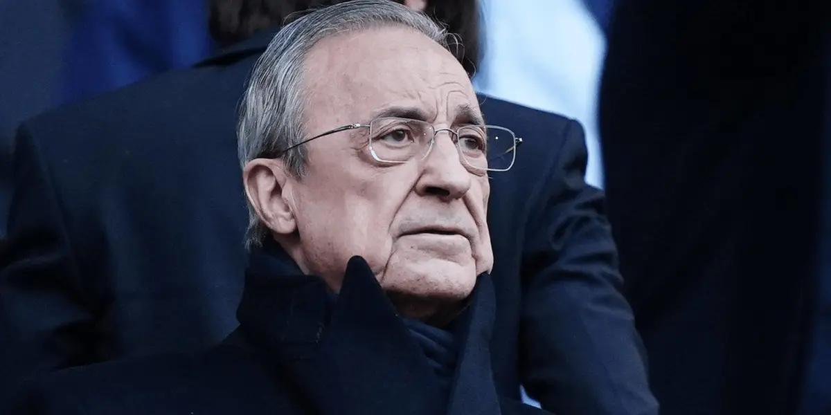 El presidente del club merengue ha sorprendido a todos con su ausencia