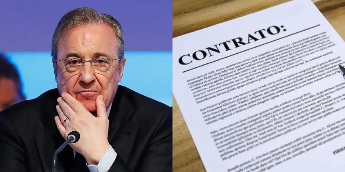 El presidente del conjunto merengue sigue de cerca la situación contractual de un joven talento.