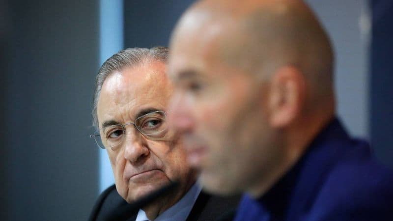 El presidente del equipo Merengue no estaría pasando el mejor momento en su relación con el entrenador francés.