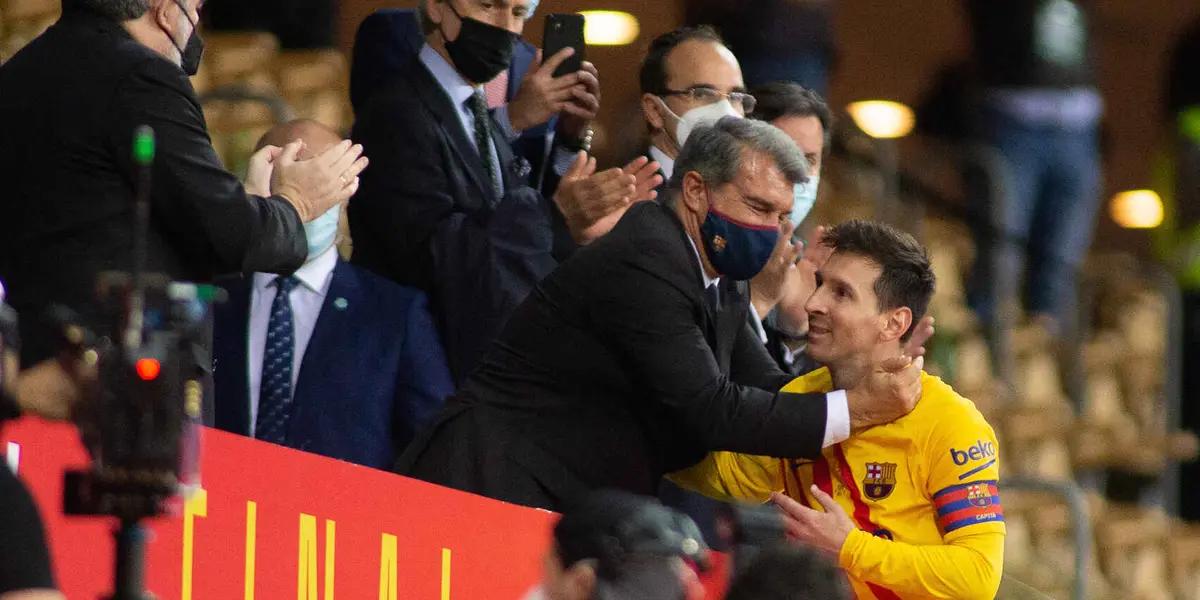 El presidente del Fc Barcelona disparó con munición gruesa al referirse a la partida del astro argentino a la institución parisina "todo indica que ya tenía la oferta del PSG", aseveró Laporta. ¿Cómo recibirá las declaraciones el argentino?